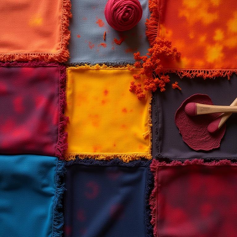 テキスタイル生地の染色技術